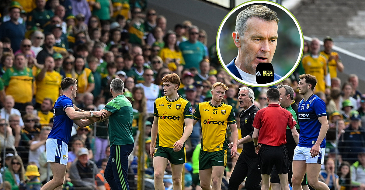 Oisín McConville Says Kerry-Donegal Chaos Exposed Forgotten GAA Rule