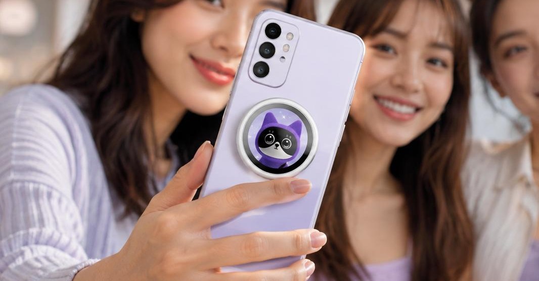 Oppo’s Bubble is a thin round screen for taking rear camera selfies