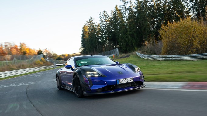 The Porsche Taycan Just Reclaimed Its Nürburgring Record