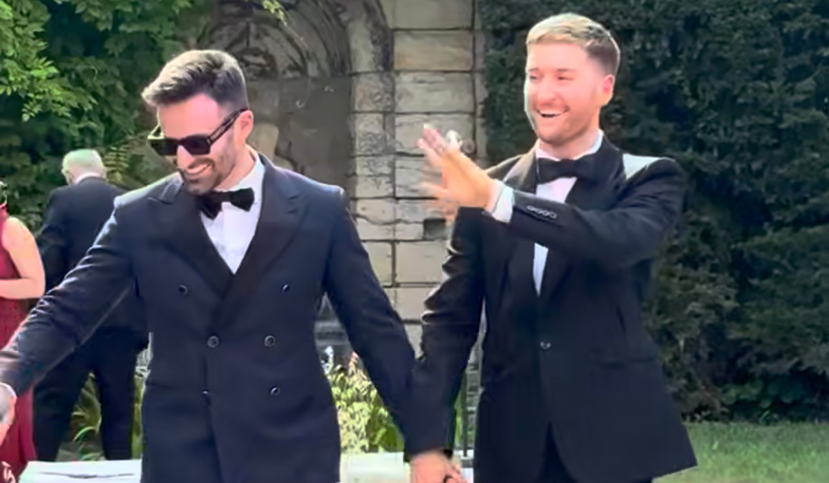 Rob Kenny's wedding. Pic: Rob Kenny / Instagram