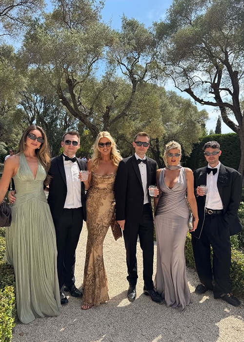 Glam guests at Rob Kenny's wedding. Pic: Ashley Kehoe / Instagram