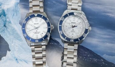 First Look: The Seiko Prospex HBC005 and HBB001, a Duo of Divers in Seiko Blue and Silver