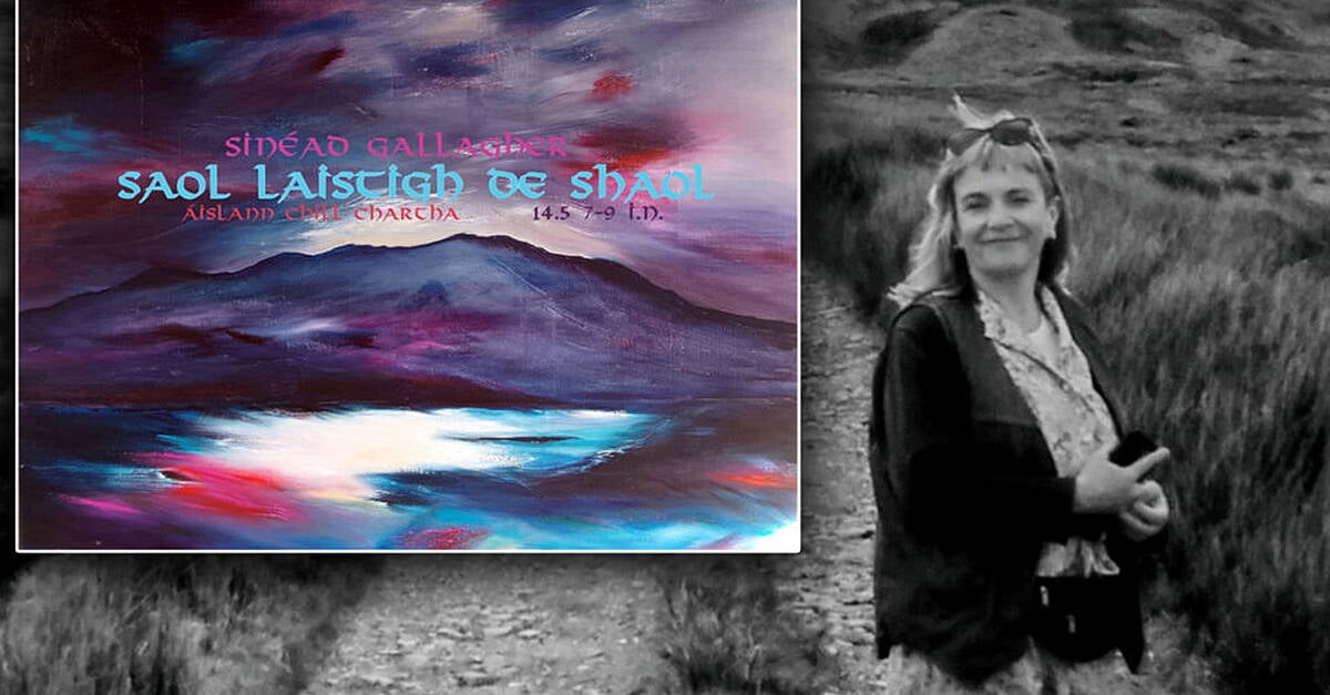 Sinéad Gallagher brings landscapes to life for Kilcar exhibition