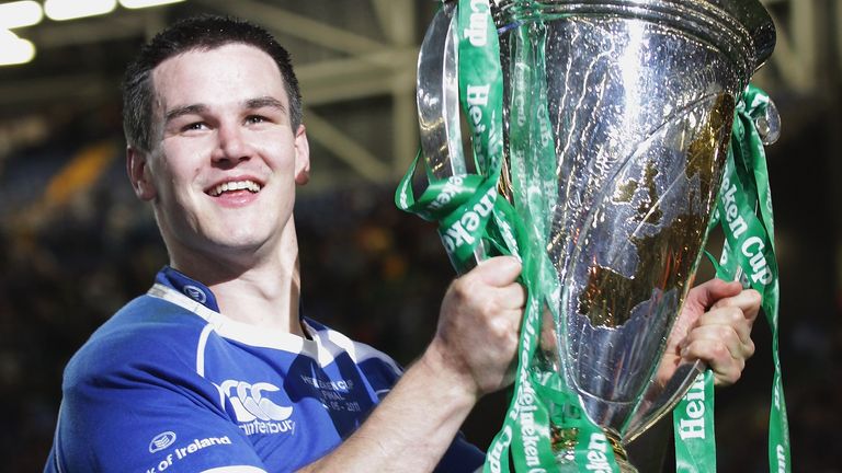 during the Heineken Cup Final match between Leinster and Northampton Saints at the Millennium Stadium on May 21, 2011 in Cardiff, Wales.