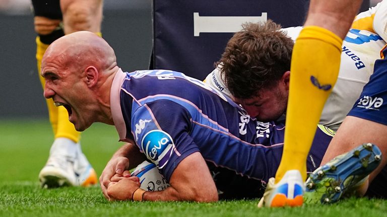 Bordeaux scrum-half Maxime Lucu starred as they put Leinster to the sword
