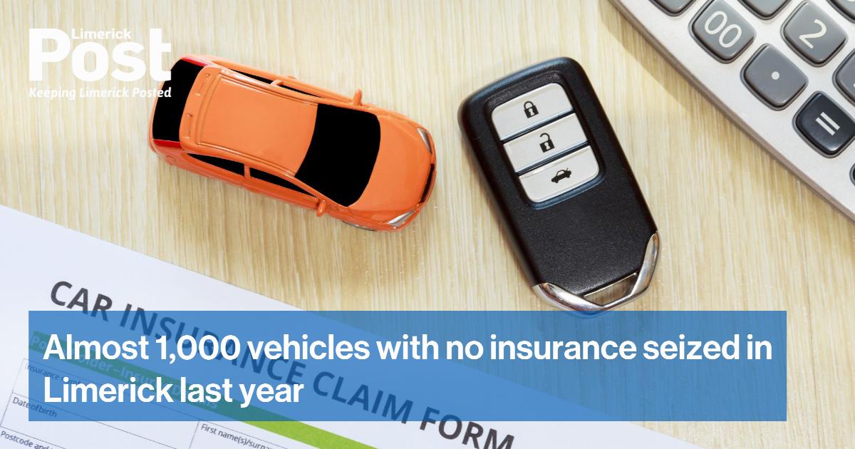 Almost 1,000 vehicles with no insurance seized in Limerick last year