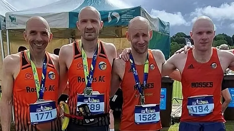 Strong performances by Rosses athletes at half marathon