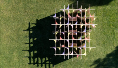 jute fabric walls and shifting pathways form delulu interactive labyrinth
