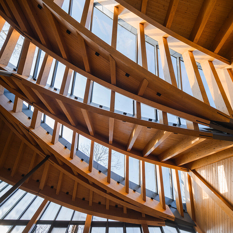 sweeping timber roof crowns a workshop reviving rural craft traditions in china - 9
