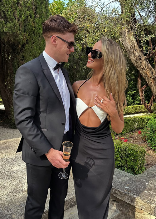 Thalia Heffernan at Rob Kenney's wedding. Pic: Thalia Heffernan / Instagram