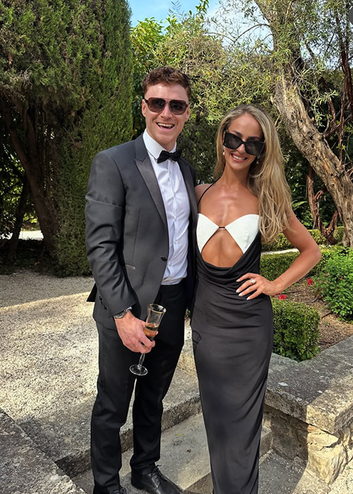 Thalia Heffernan at Rob Kenney's wedding. Pic: Thalia Heffernan / Instagram