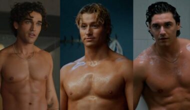 The 'Off Campus' hunks talk sex scenes & 'Heated Rivalry'