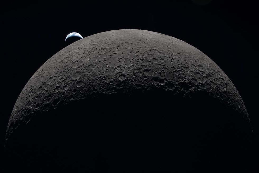 The moon