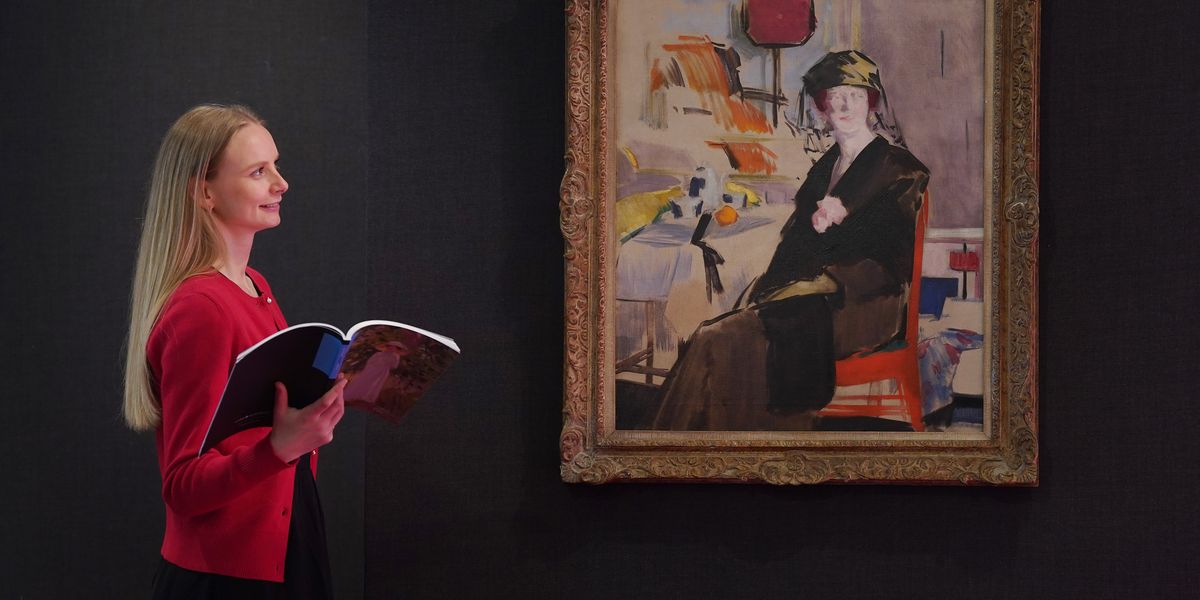FCB Cadell painting bought in US charity shop could fetch £200,000 at auction