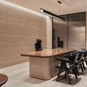 © Manan Surti Photography The Spatial Continuum / Abin Design Studio - Interior Photography, Kitchen, Wood, Table, Chair, Lighting