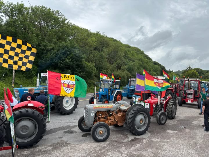 Ireland’s longest running annual Tractor Run leaves Carlow for Cork