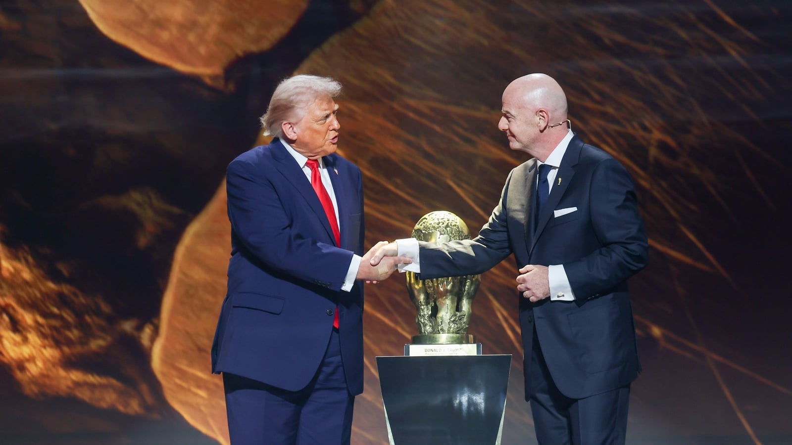 Trump to present trophy to World Cup winners