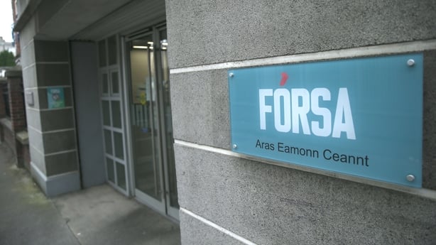 Forsa trade union logo