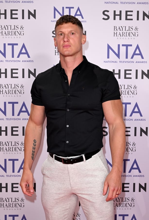 LONDON, ENGLAND - SEPTEMBER 11: Matt Morsia attends the NTAs 2024 at The O2 Arena on September 11, 2024 in London, England. (Photo by Jeff Spicer/Getty Images for the NTA's)