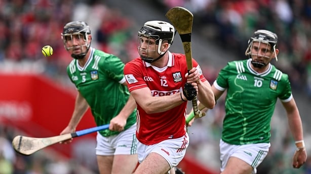 26 April 2026; Barry Walsh of Cork during the Munster GAA Senior Hurling Championship Round 2 match between Cork and Limerick at SuperValu Páirc Uí Chaoimh in Cork. Photo by Seb Daly/Sportsfile
