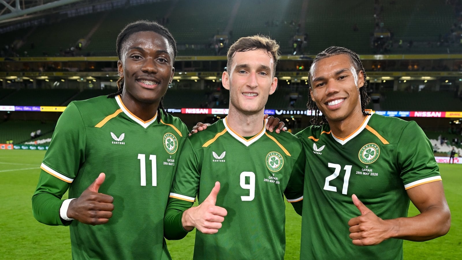 Ireland look to do their talking on the pitch in Canada