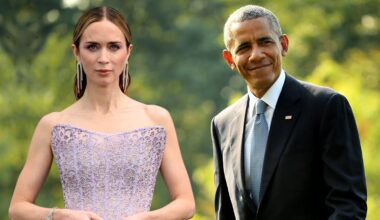 Blunt 'starstruck' by Obama visit to Disclosure Day set