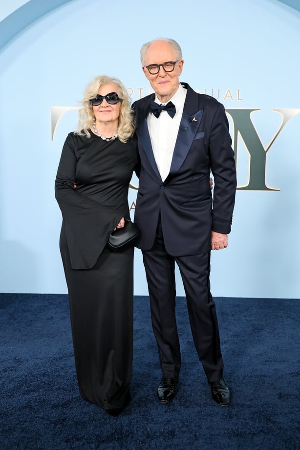 US actor and his wife attend award show