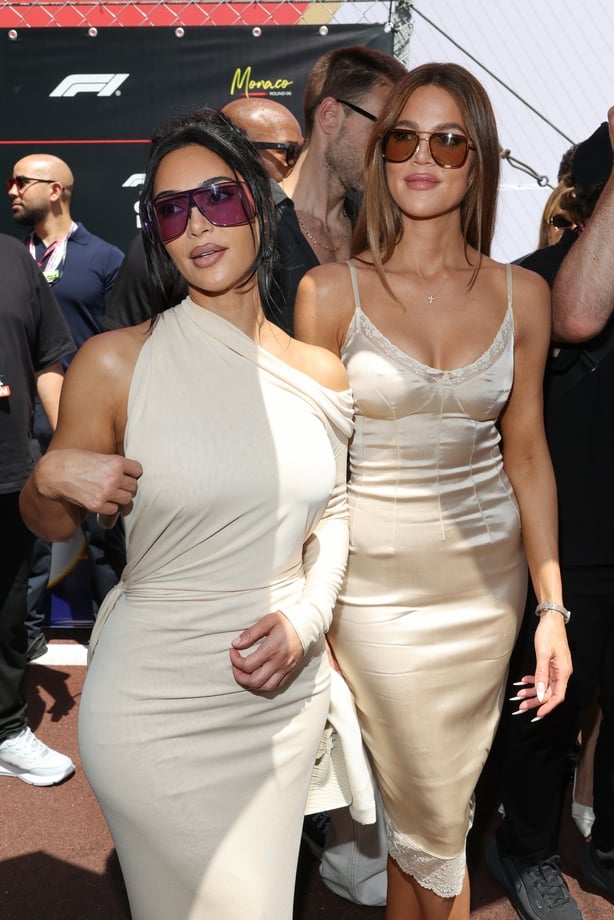 Two reality stars at F1 Grand Prix
