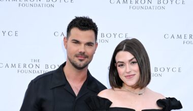 Twilight actor Taylor Lautner and wife share baby joy