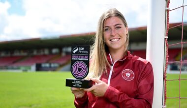 Player of the month accolade for Sligo Rovers' Stephens