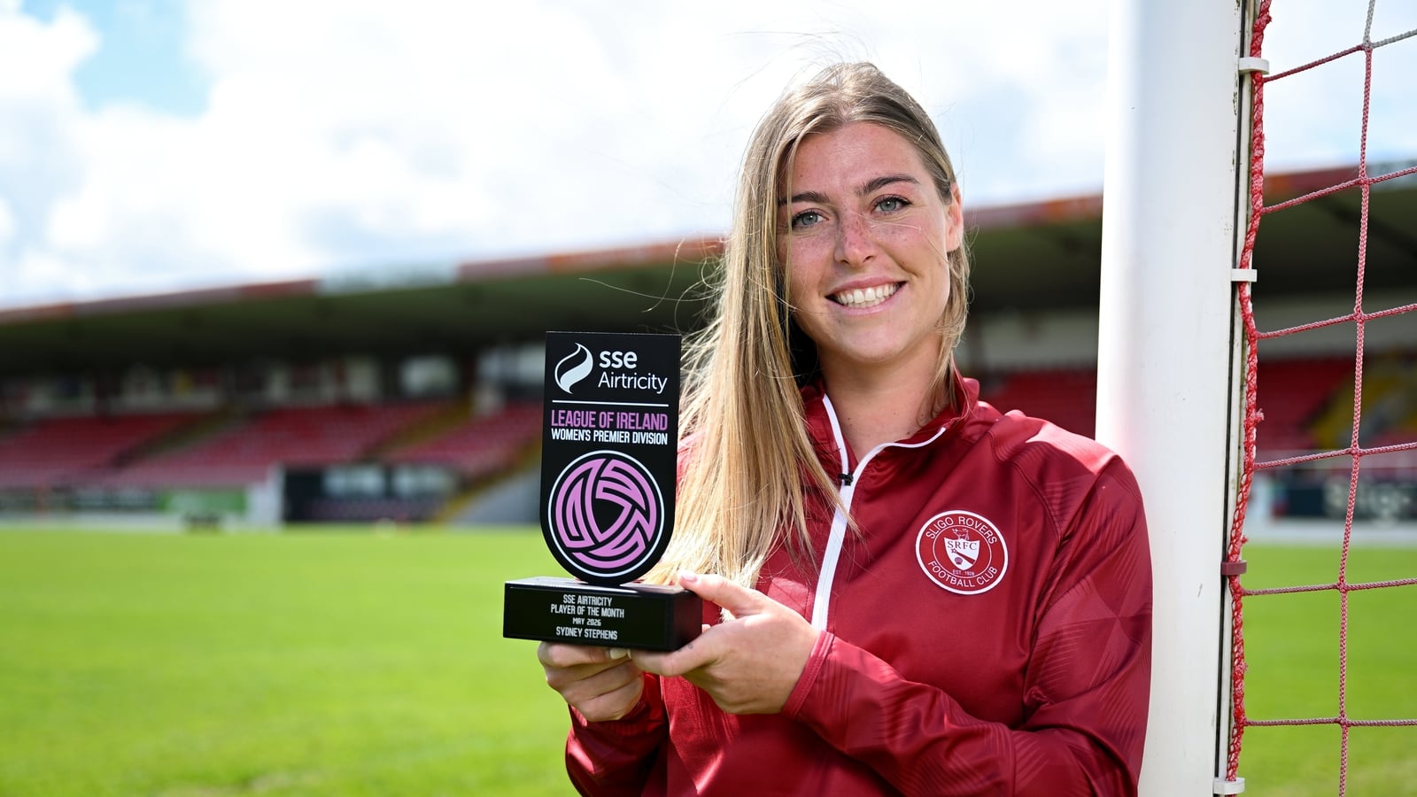 Player of the month accolade for Sligo Rovers' Stephens