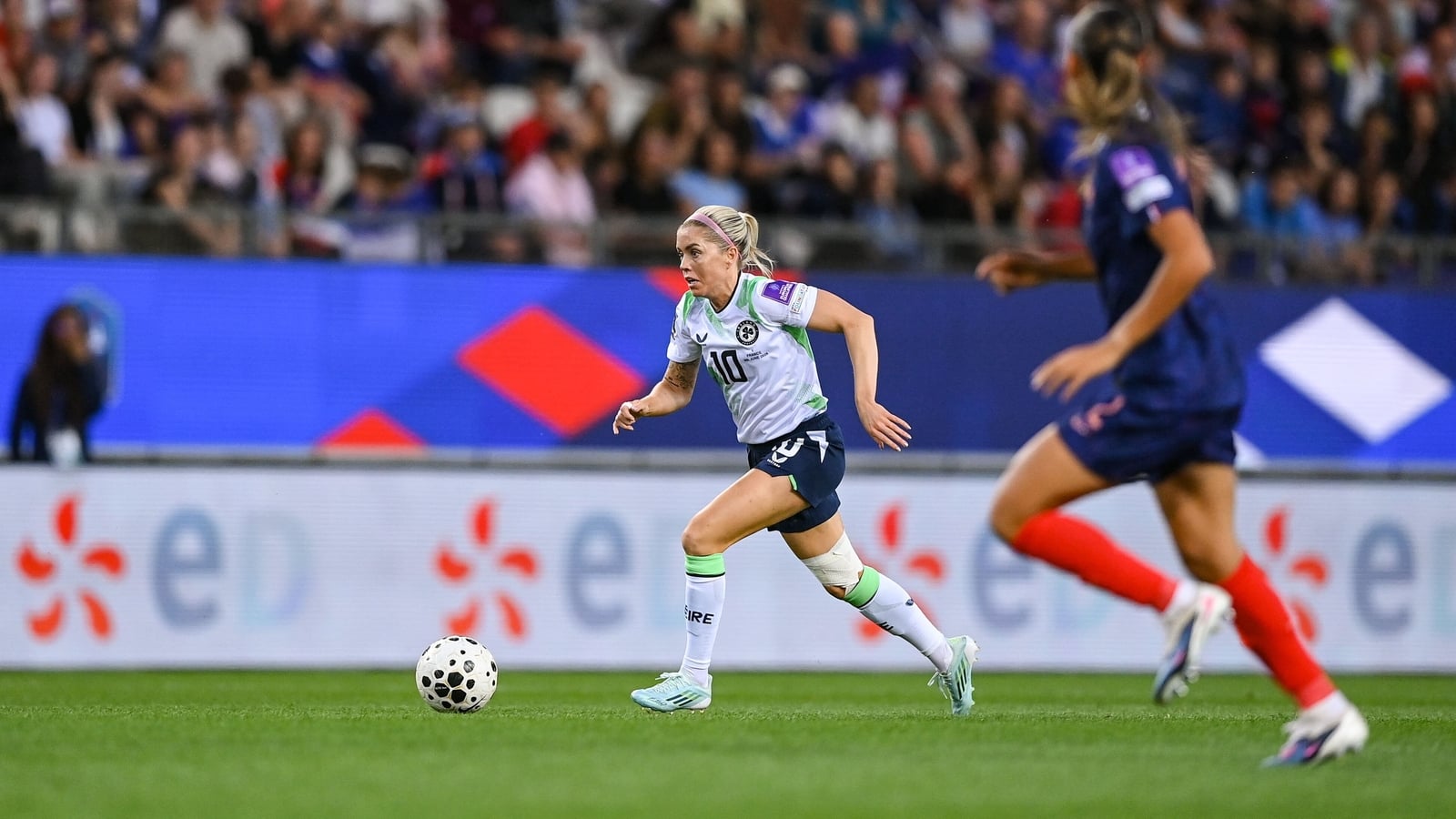 Live: World Cup qualifying: France v Ireland updates