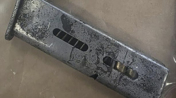 Ammunition seized by gardaí in Wexford