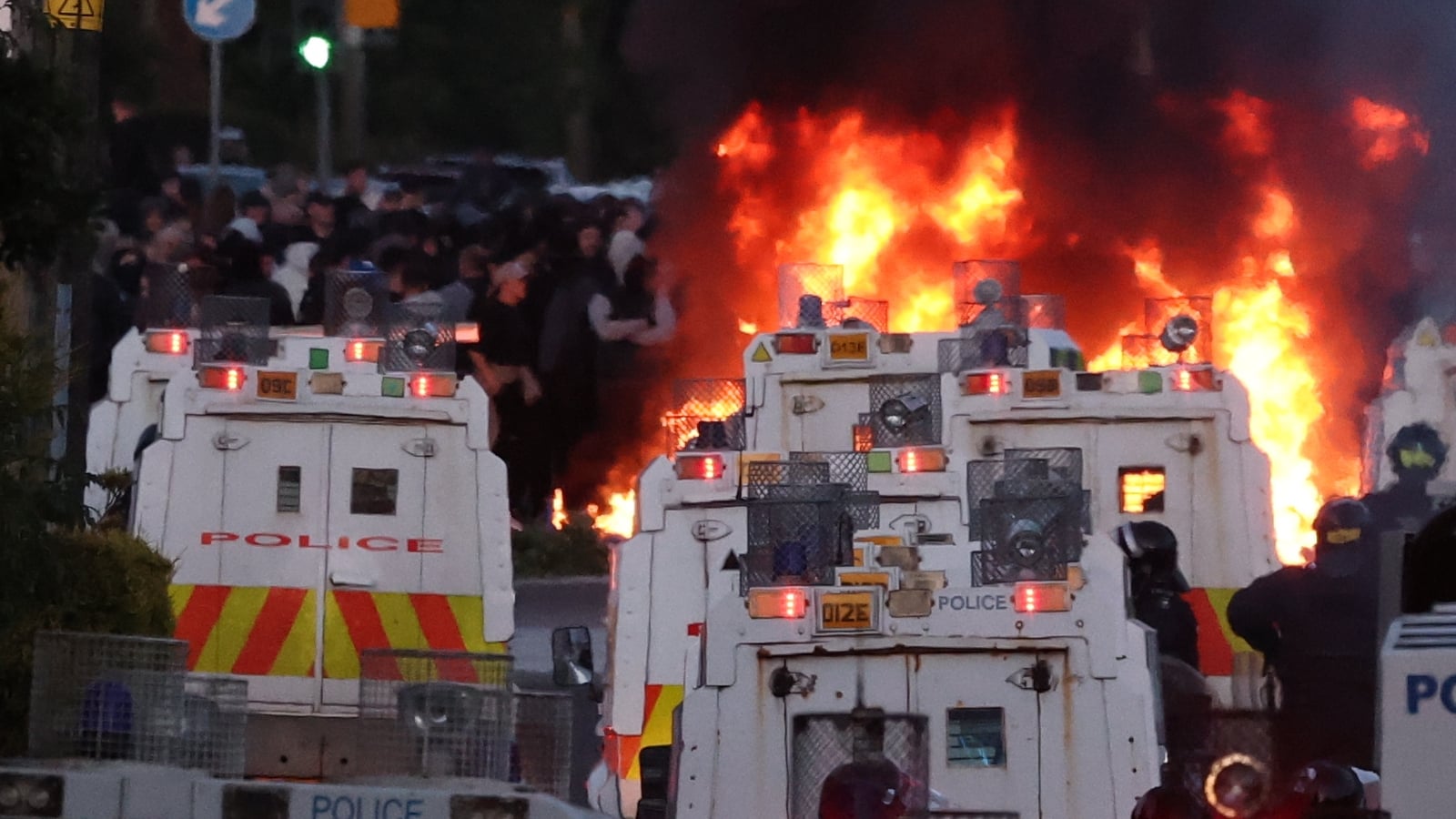 Further unrest in NI as victim's family calls for calm