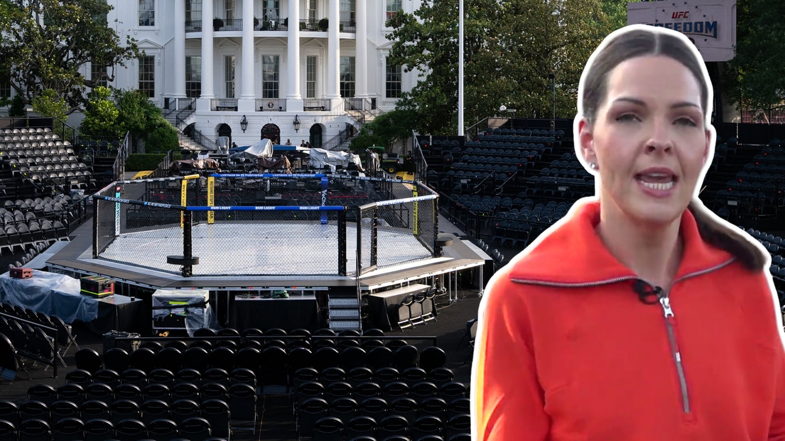 Watch: Take a tour of the UFC arena at the White House
