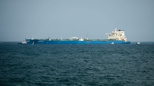 Universal Winner, the first South Korean vessel to exit the Strait of Hormuz 