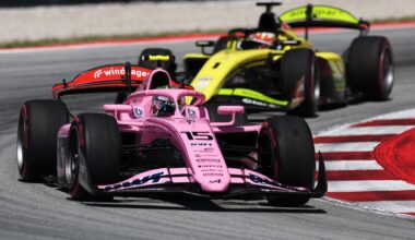 Dunne finishes third in F2 Barcelona feature race