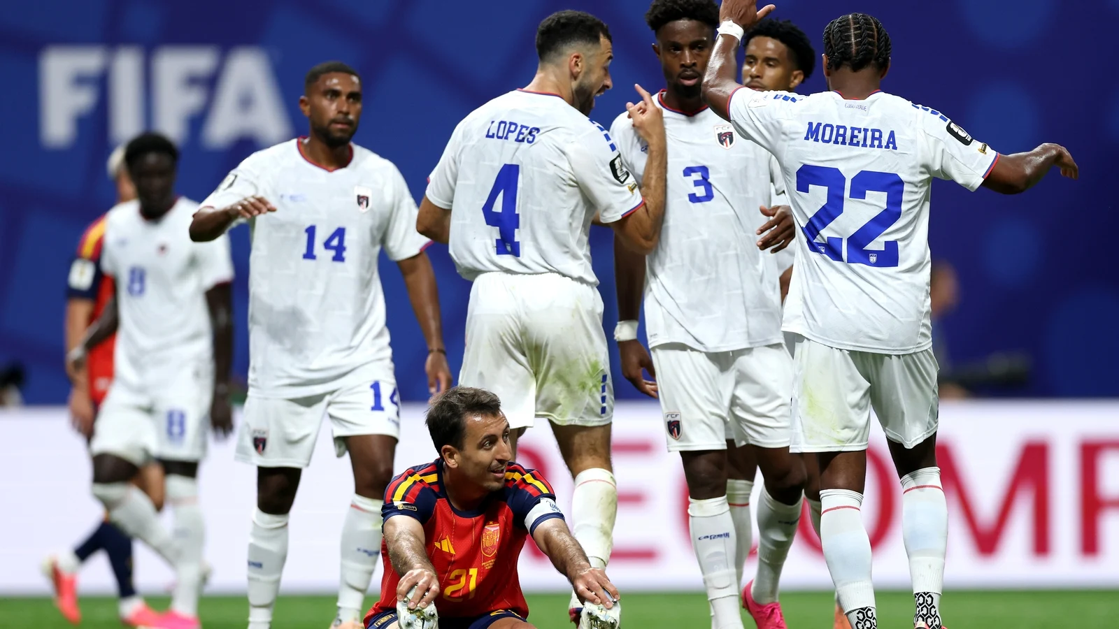 Lopes stars as debutants Cape Verde claim famous draw