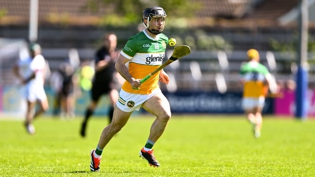 24 May 2026; David Nally of Offaly during the Leinster GAA Senior Hurling Championship Round 5 match between Kildare and Offaly at Cedral St Conleth's Park in Newbridge, Kildare. Photo by Tyler Miller/Sportsfile