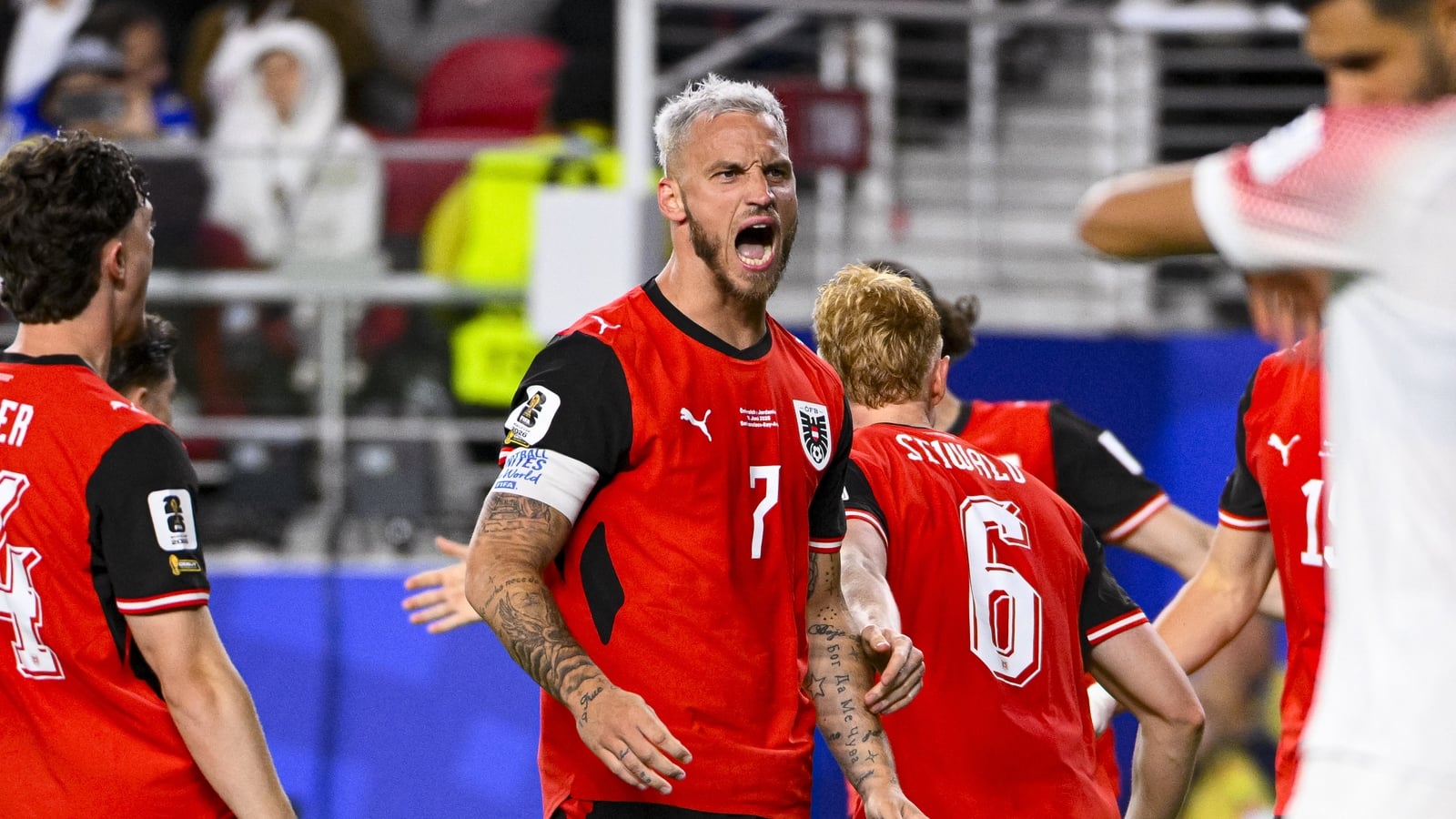 Austria beat Jordan to nab first World Cup win since 1990