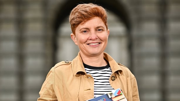 Report Author Aoife Lane in attendance at the launch of the GPA Student First Report at Trinity College in Dublin. Photo by Sam Barnes/Sportsfile 
