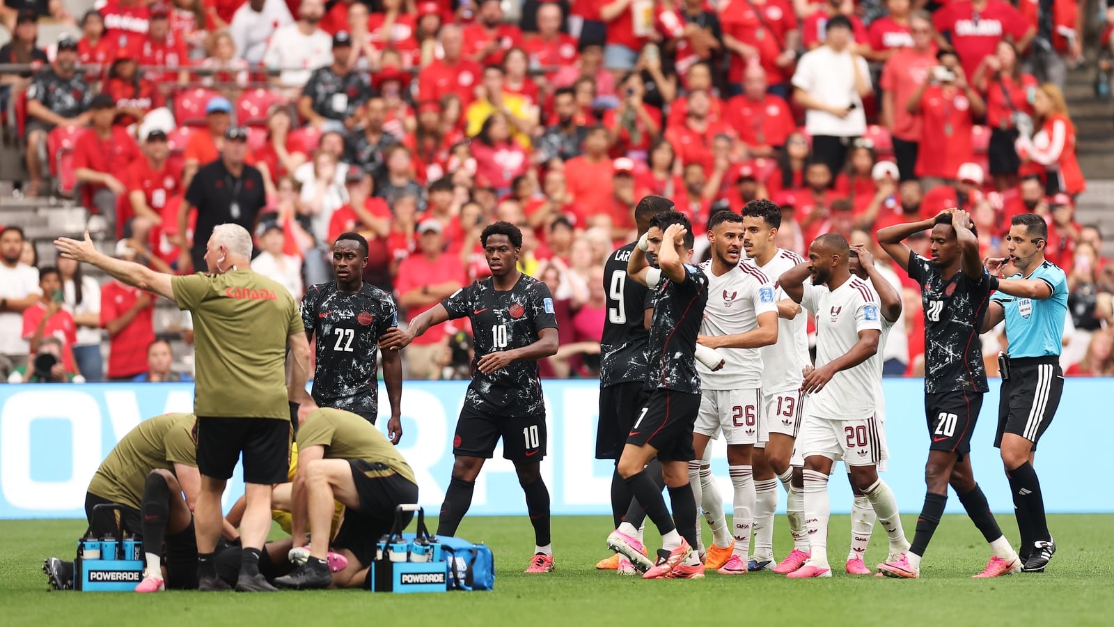 Canada 'shaken' by horror Koné injury, says Marsch