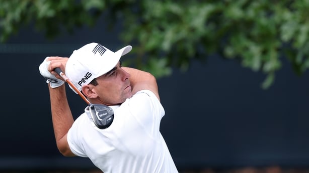 Joaquín Niemann of Chile plays a shot from the second tee during the second round of the 126th U.S. OPEN at Shinnecock Hills Golf Club on June 19, 2026 in Southampton, New York.