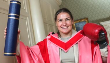 Taylor among recipients of honorary degrees from TCD