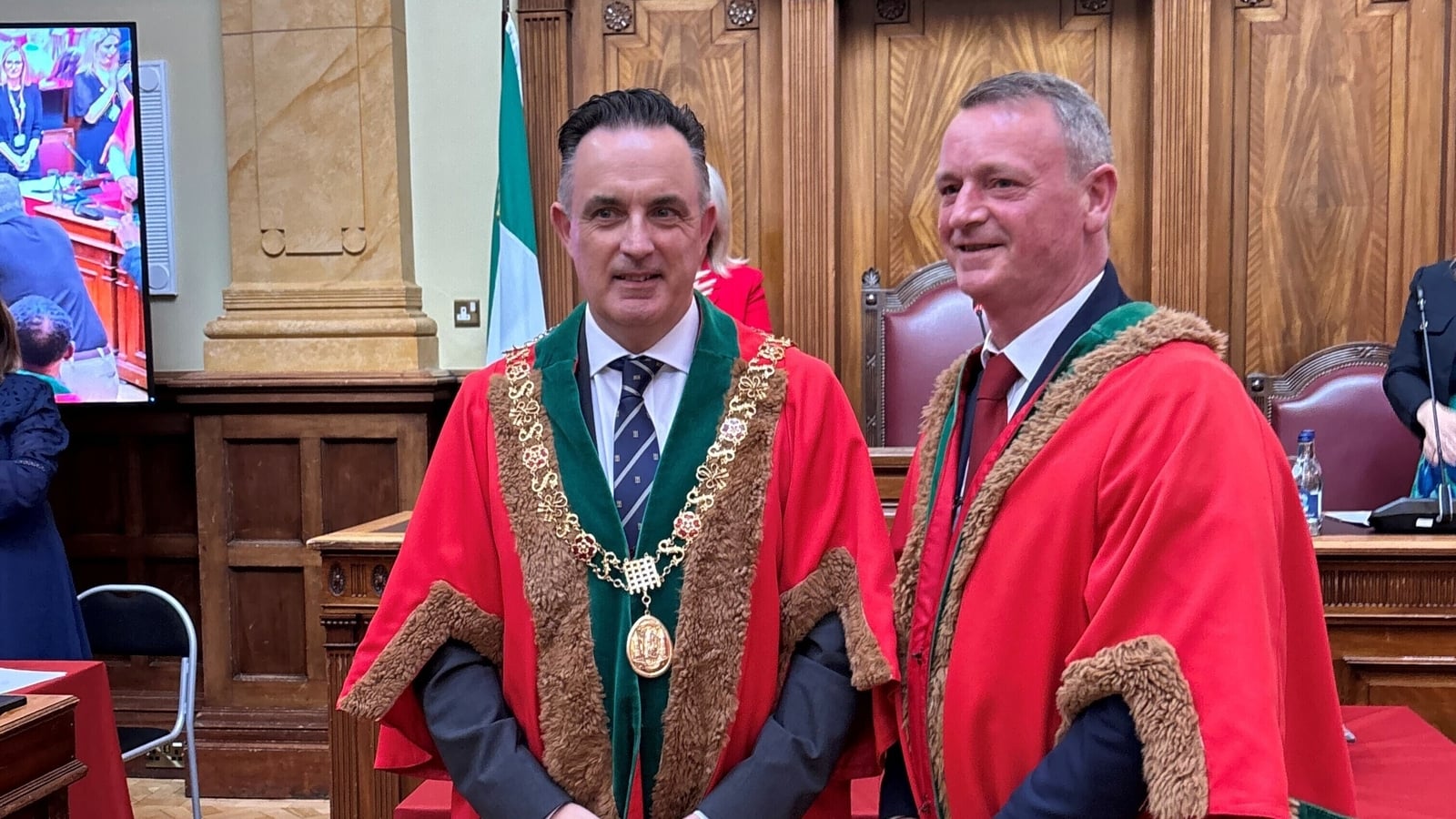 Damian Boylan elected Lord Mayor of Cork