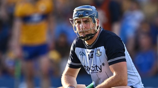 20 June 2026; John Hetherton of Dublin during the GAA Hurling All-Ireland Senior Championship quarter-final match between Clare and Dublin at Semple Stadium in Thurles, Tipperary. Photo by David Fitzgerald/Sportsfile