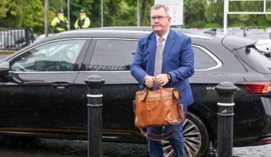 Calls for Jeffrey Donaldson's knighthood to be removed