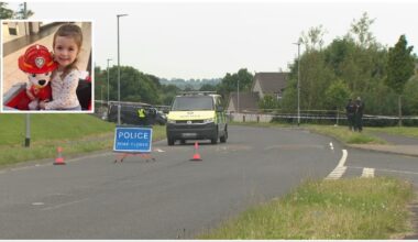 Girl, 6, dies in Newry after being struck by van
