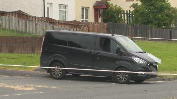 The driver of the black Ford Tourneo was arrested