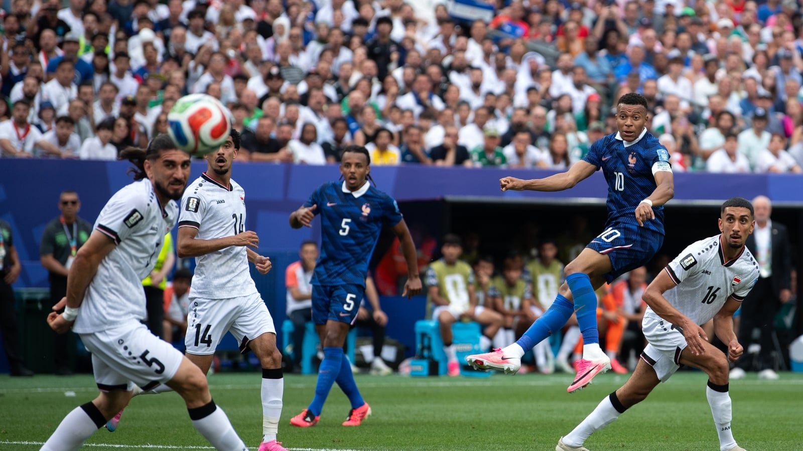 Mbappe at the double as France make mockery of delay